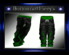 DF* Green Flames Jeans
