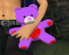 Love me Teddy Purple