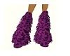 violett leop boots