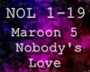 Maroon 5 - Nobody's Love