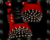 (x) Pvc Spiked Boots