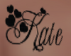 Kate name tatto