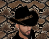 rattlesnake cowboy hat
