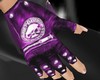 *Yo* purple  gloves lth
