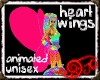 *Jo* Heart Wings Rainbow