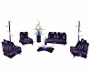 LL~PURPLE & L. SOFA SET