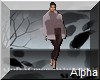 AO~Taupe Mix Sweater set