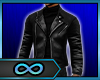∞Black Leather Jacket