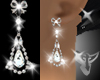 (T) Earrings diamonds