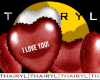 ! Red Heart Balloons <3