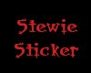 Stewie Sticker