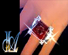 [AL]Selver RedStone Ring