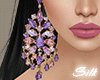 lilac earring