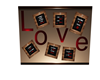 Love Pin Board W/Quotes