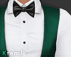 Green Tuxedo Vest