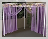 lavender corner drape