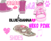 (A.B) Pink Neko ShoesM/F