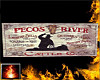 HF Pecos River Sign
