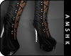 [A] Knee height boots