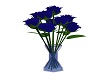 Blue Roses w/ Vase