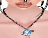 BLUE DIAMOND NECKLACE
