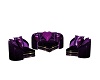 purple heart chairs