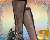 ❂ Black punk boots