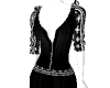 black N white dress