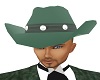 *PFE Green Cowboy Hat -M