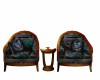 wolf castle chairs coffe