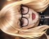 S. Mia Blonde Bangs