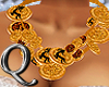 !Q Aztec Gold Necklace