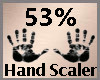 Hand Scale 53% F