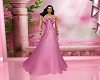 Pink Satin Gown PF
