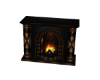 ~Gold Black Fireplace