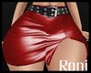 RLL Red Leatehr Skirt