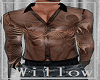 ~W~ Black/Gold Sheer Top