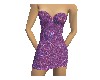 Purple Glitter dress