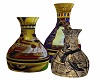 3 Egyptian Vases