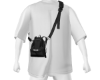 M-white shirt + bag