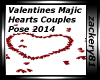 Majic Hearts Couple Pose