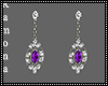 Royal Purple Earrings