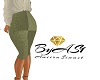 ByAS1~ClaireGreen Skirt