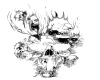 [Sticker] Demonic Skulls