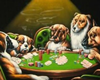 :3 Art Dog Poker