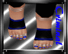 Blue Tippy Toes- feet
