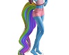 Rainbow Horse Tail Fem