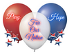 red/white/blue balloons
