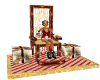 christmas throne