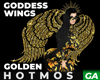 Golden Goddess Wings